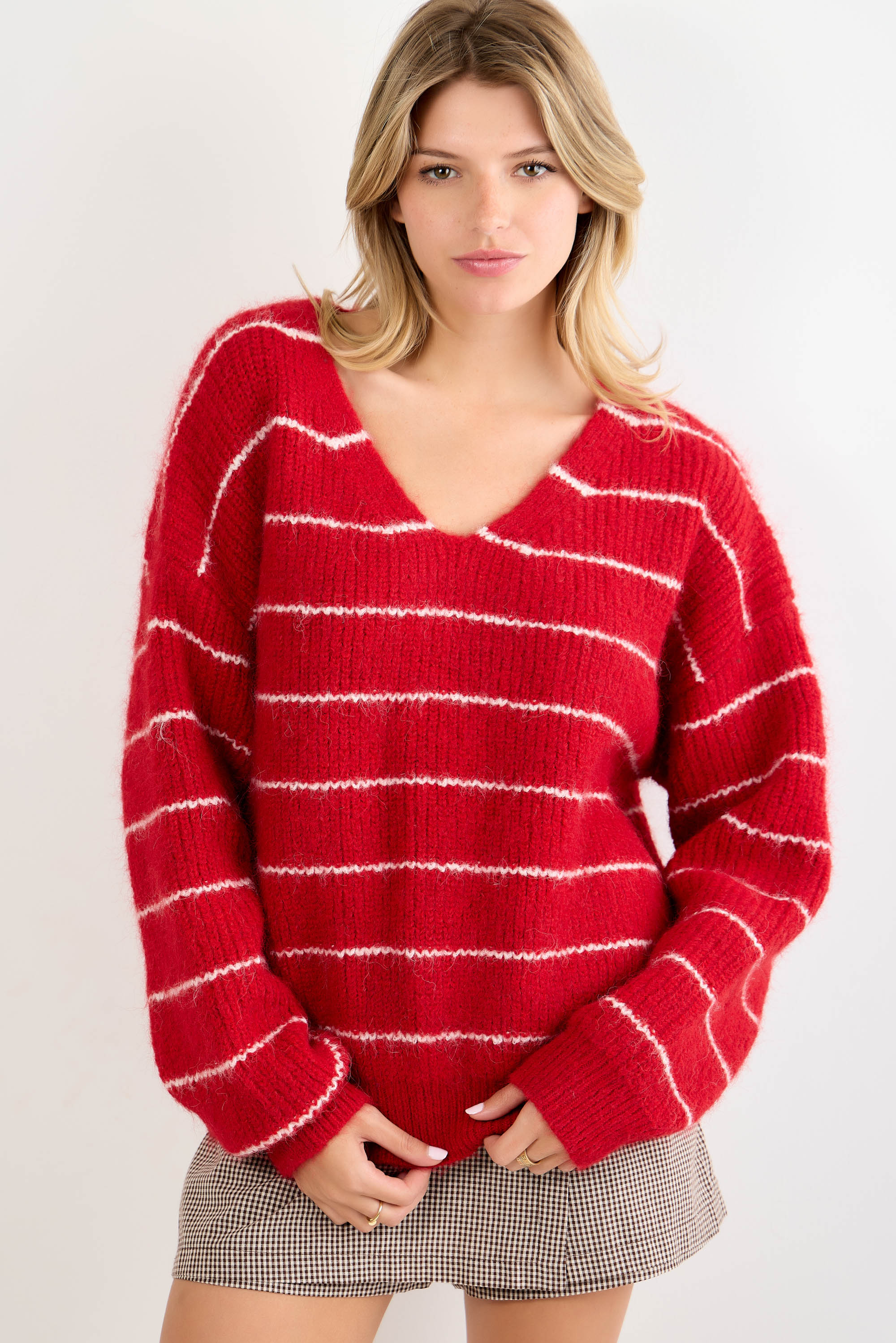 Stripe Knit Sweater