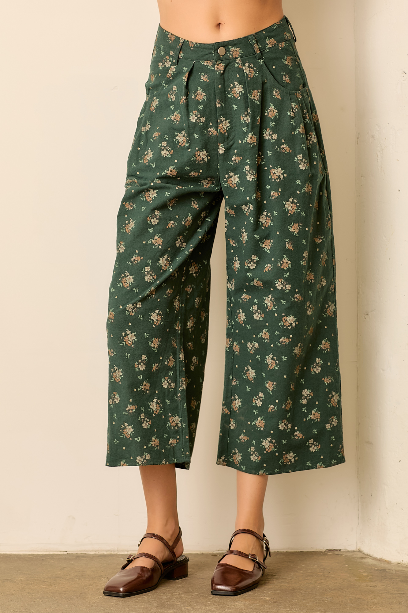 Printed Floral Ballon Pant