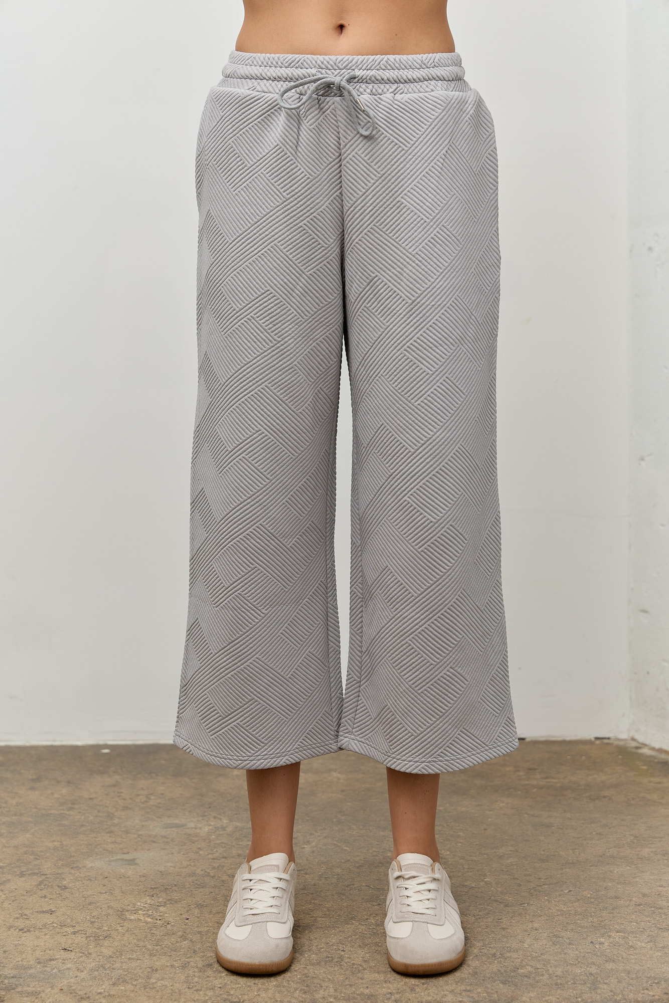 Elastic Waist Knit Pant