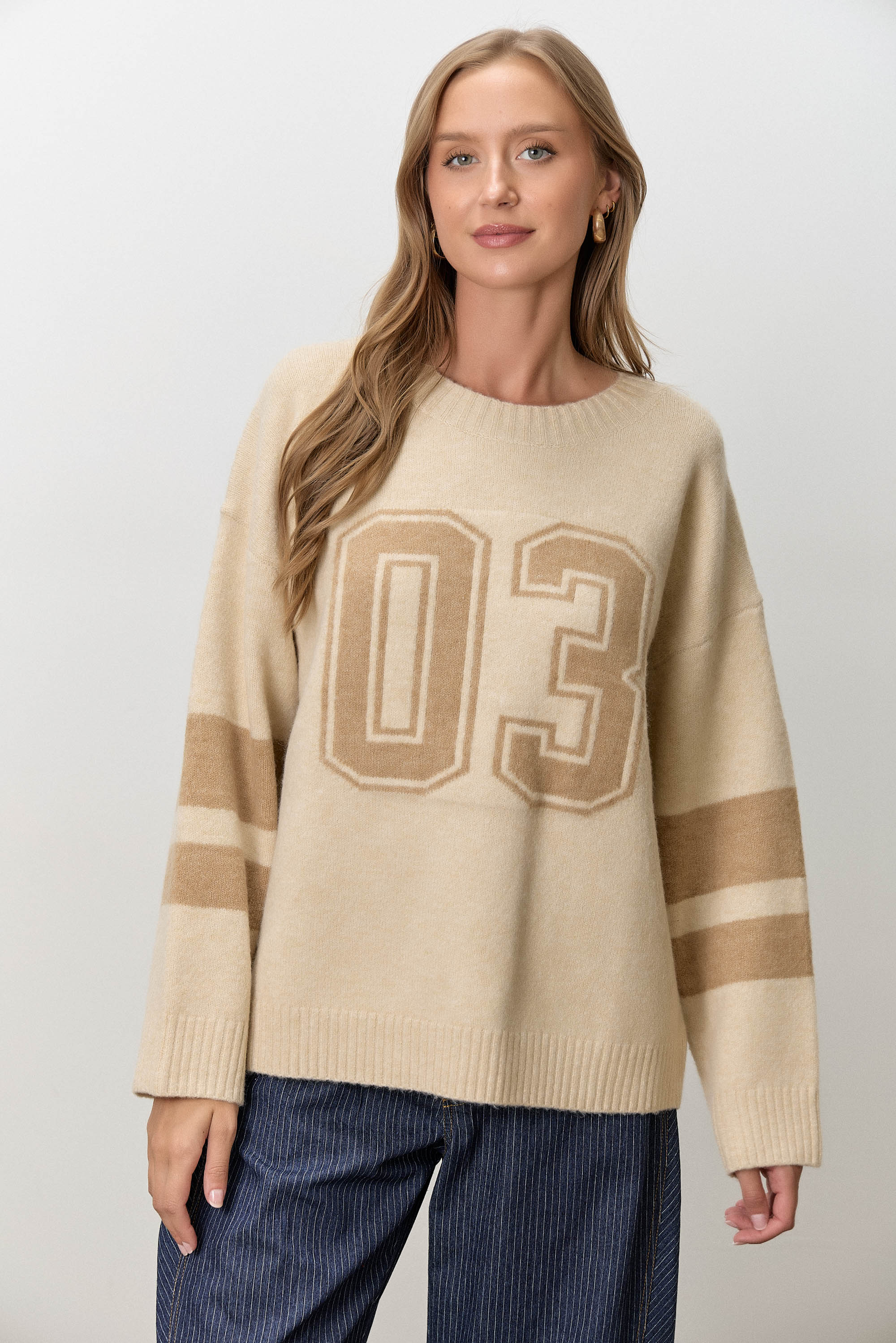 Varsity "03" Sweater